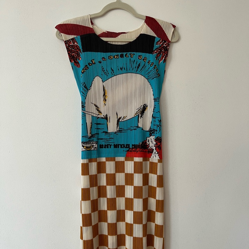 RARE Issey Miyake Pleats Please shift tunic dress - Picture 7 of 11